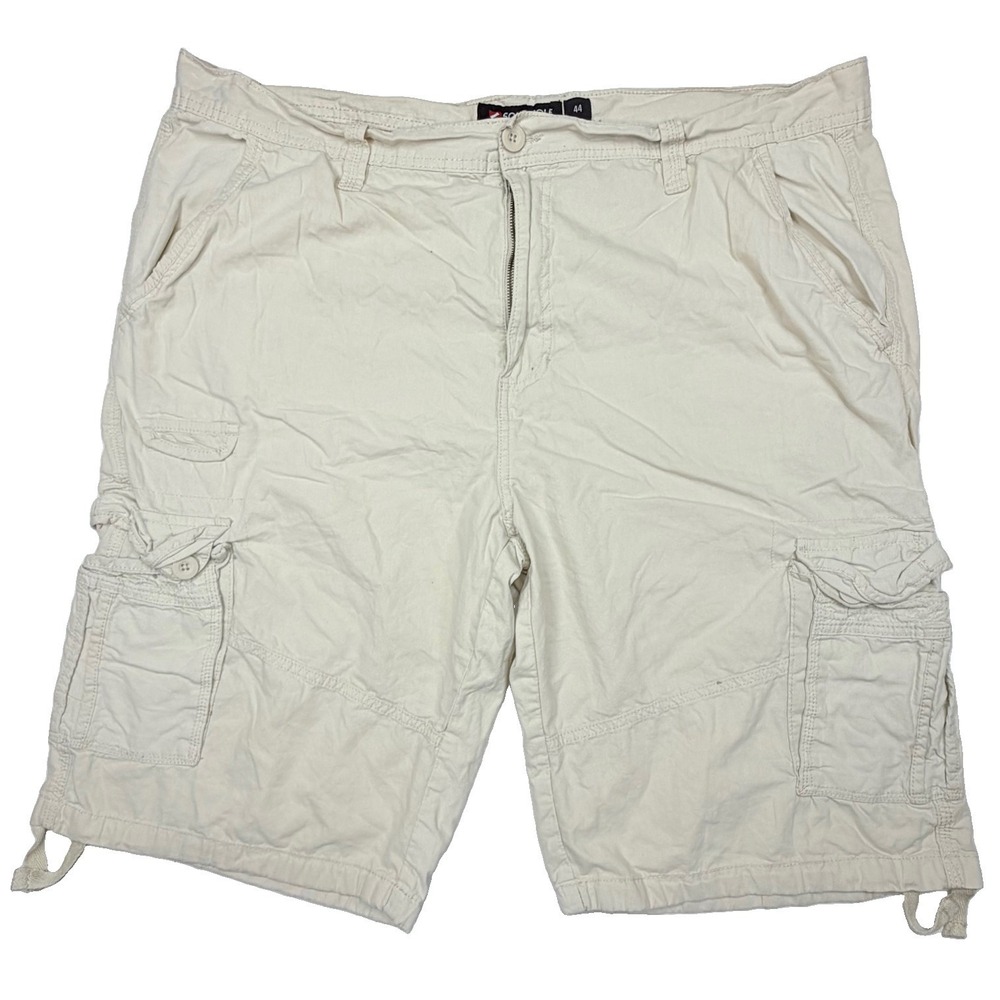 Southpole Men's Size 44 Beige Cargo Shorts Baggy Hip Hop Skater Streetwear